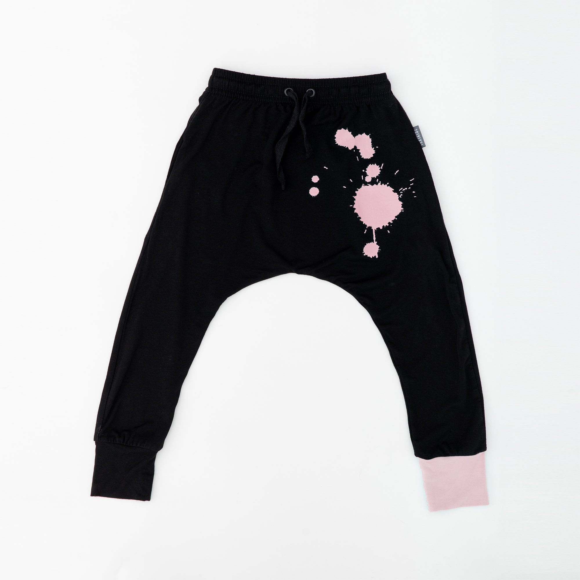 Splash Pants Pink by ikkikidz | Shop at The Green Collective
