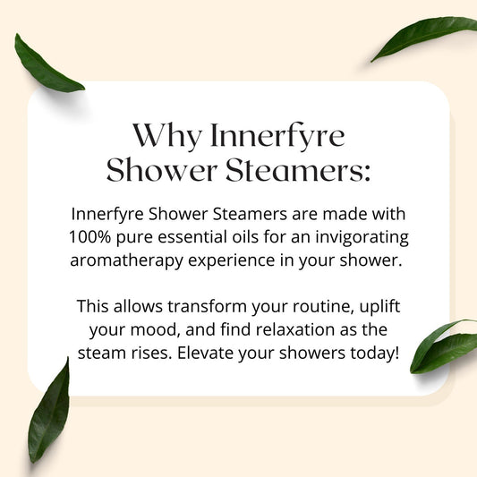 Innerfyre Inner Peace Shower Steamer – Lavender & Patchouli