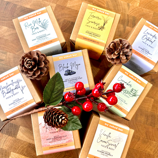 My Naked Bar Vanilla Cocoa Double Bar Gift Box | Bodycare | The Green Collective SG