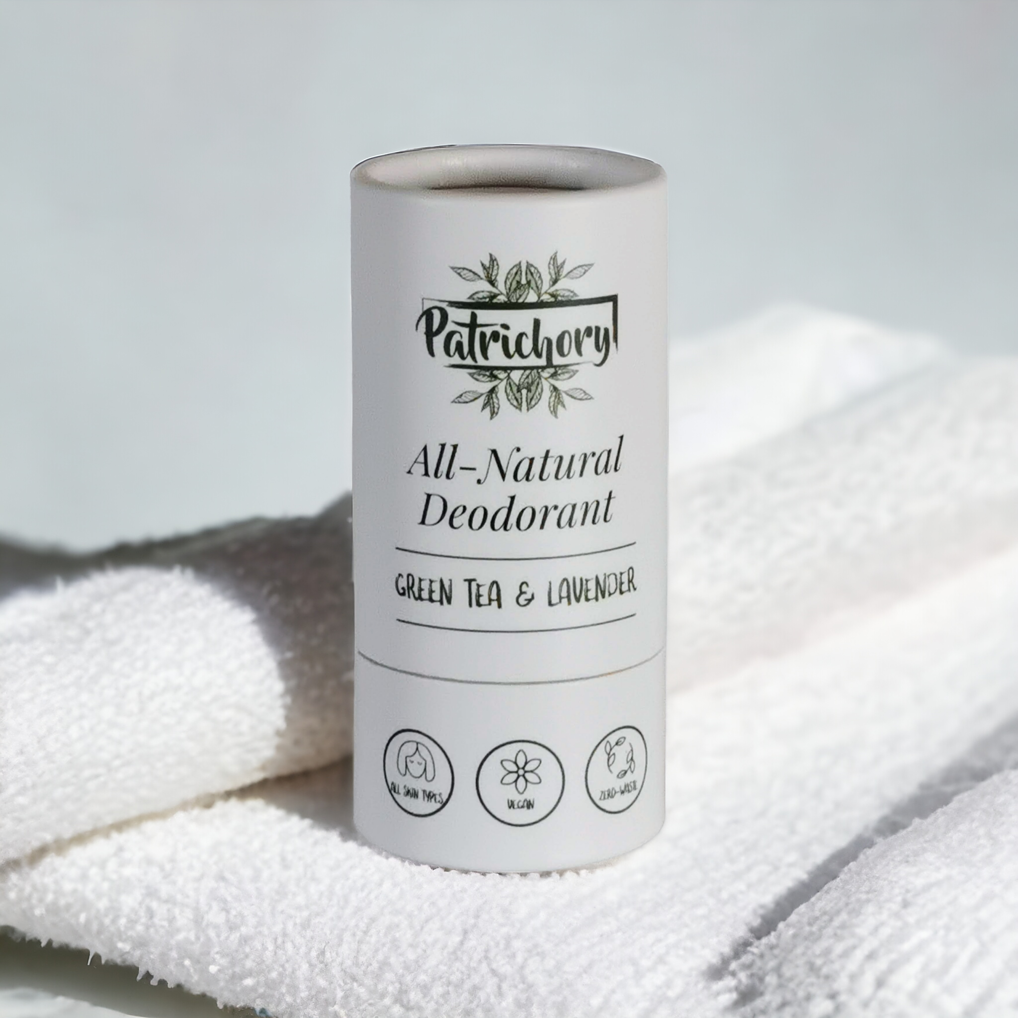 Patrichory Natural Deodorant Green Tea & Lavender | Deodrants & Fragrances | The Green Collective SG