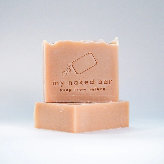 My Naked Bar Moroccan Red Clay - Gentle Deep Cleansing Soap Bar for Mature Skin