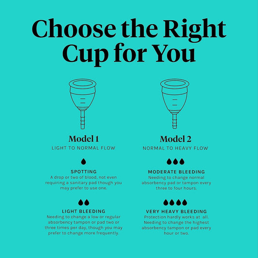 Lunette Menstrual Cup Model 1 for Light to Normal Flow
