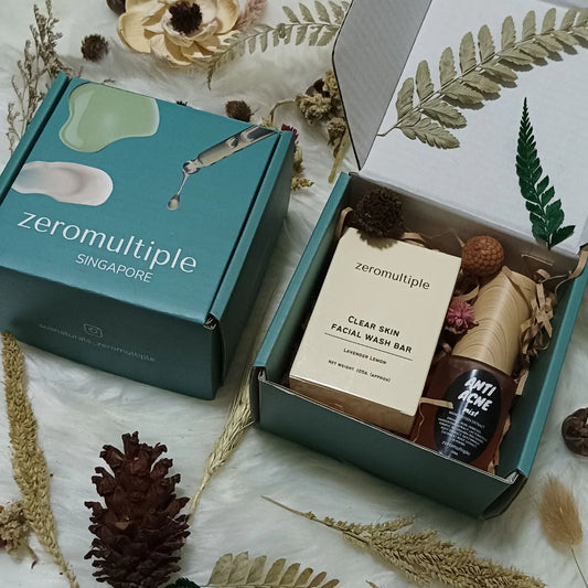 Zeromultiple Skin Cleanse and Mist Set for sensitive skin