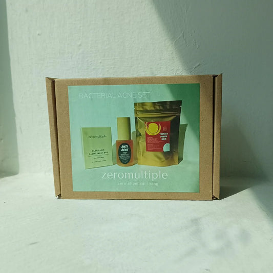 Zeromultiple Bacterial Acne Clear & Smooth Set