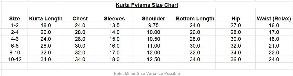 Amara Red Floral Boys Kurta Pajama in Muslin Cotton with Pockets