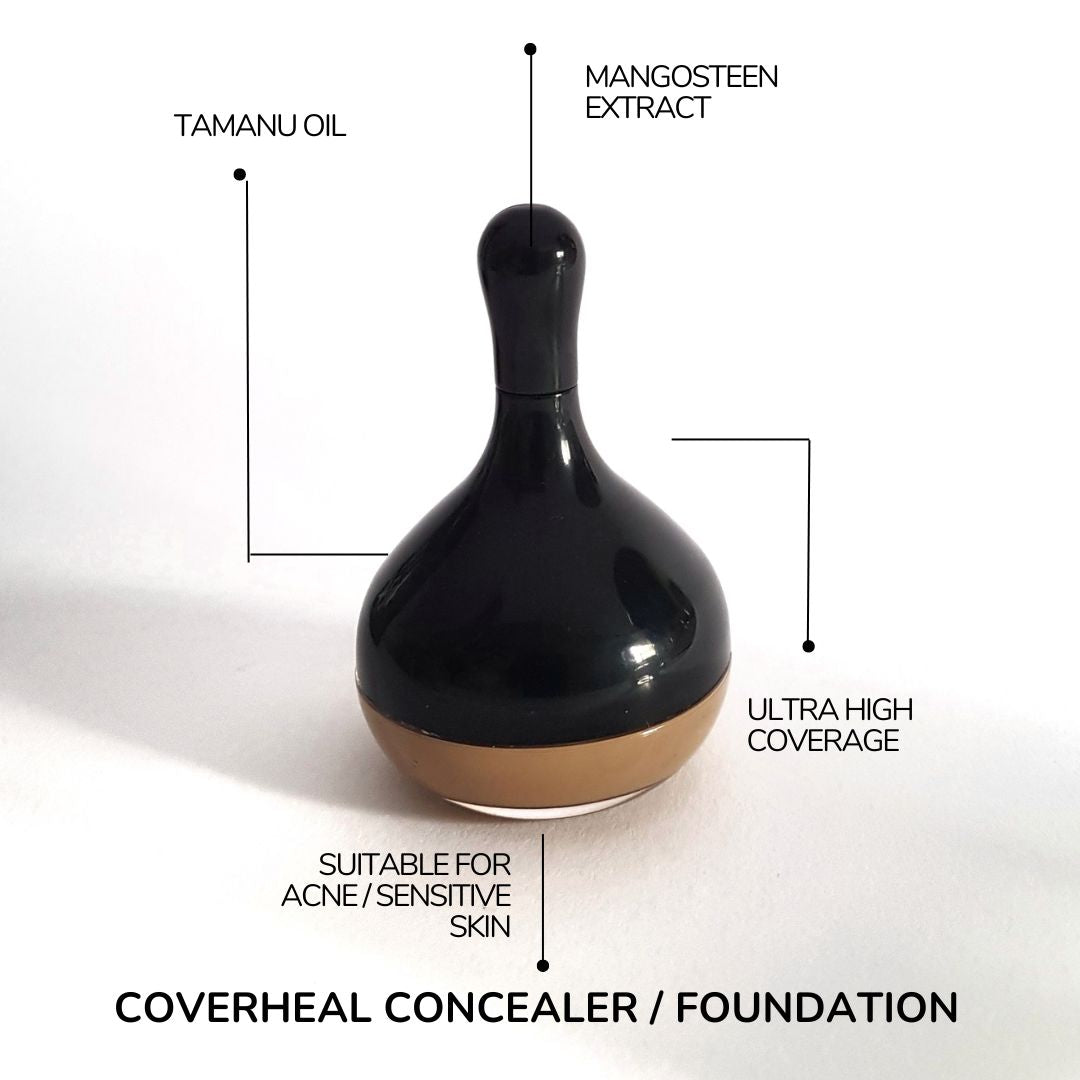 Zeromultiple Coverheal concealer Foundation | Make Up | The Green Collective SG