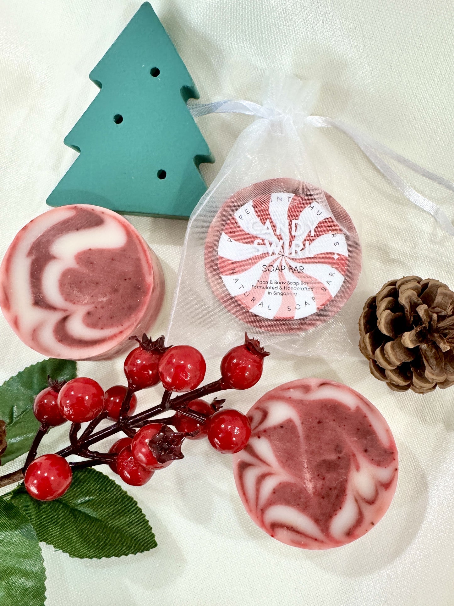 My Naked Bar Candy Swirl Soap Bar