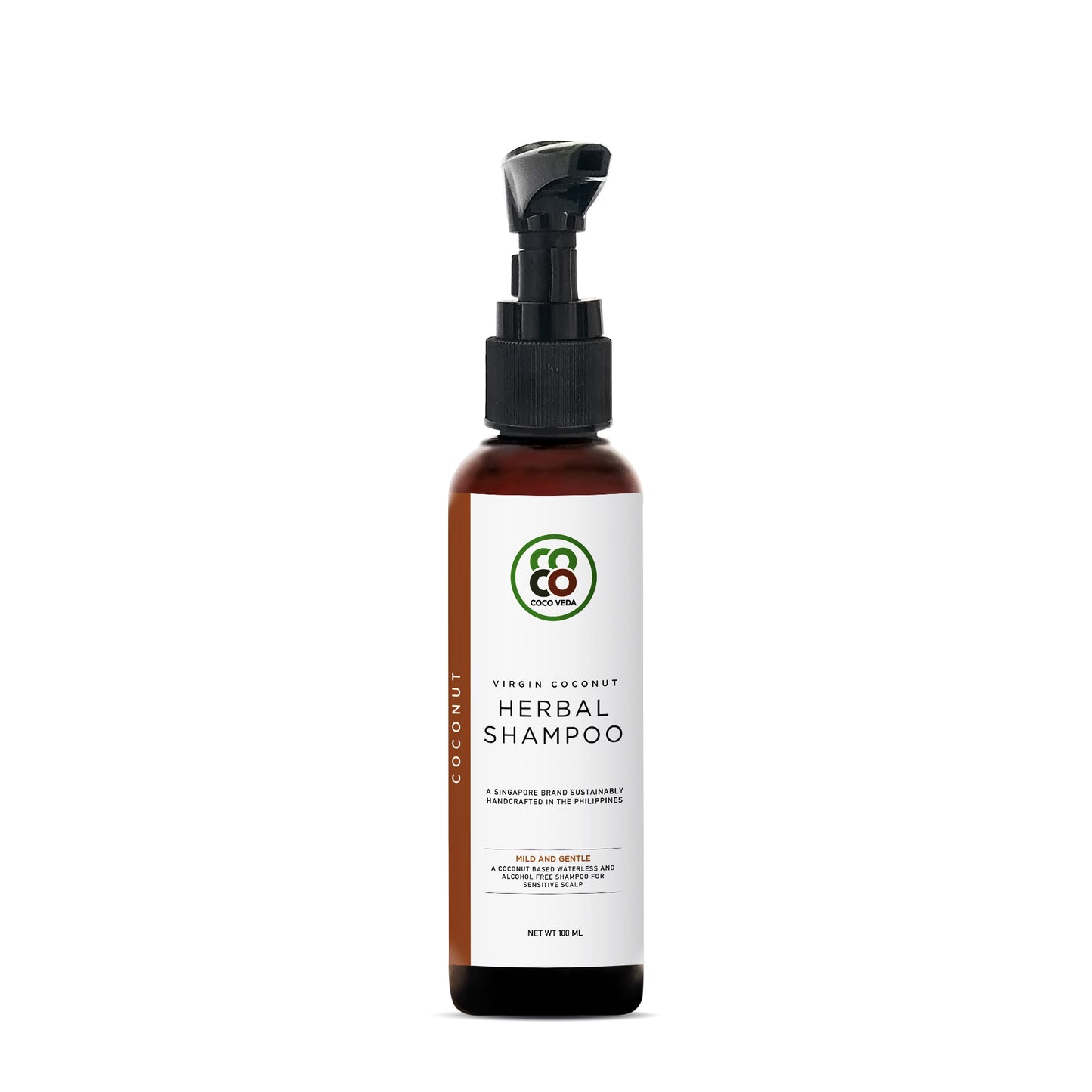 Coco Veda Coconut Herbal Shampoo for Sensitive Scalp