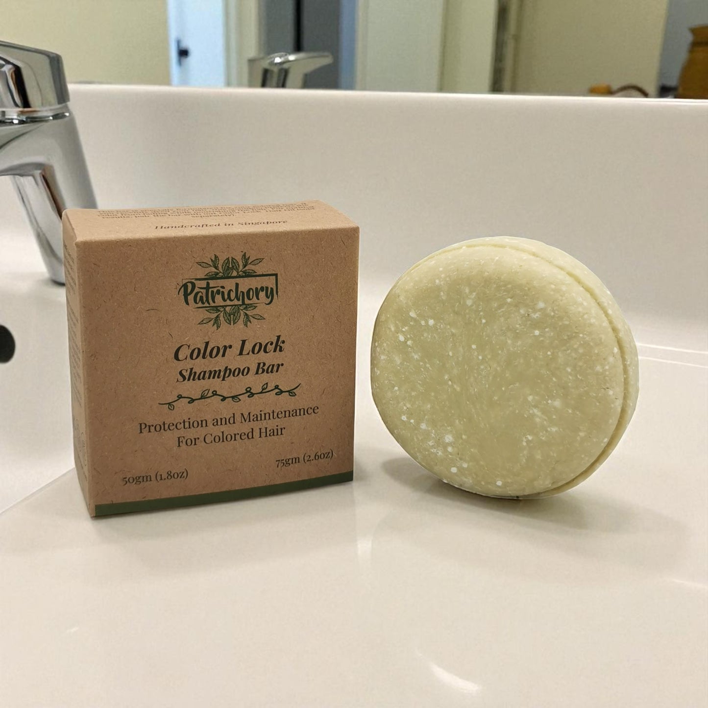 Patrichory Color Lock Shampoo Bar For Protection & Maintenance Of Colored Hair