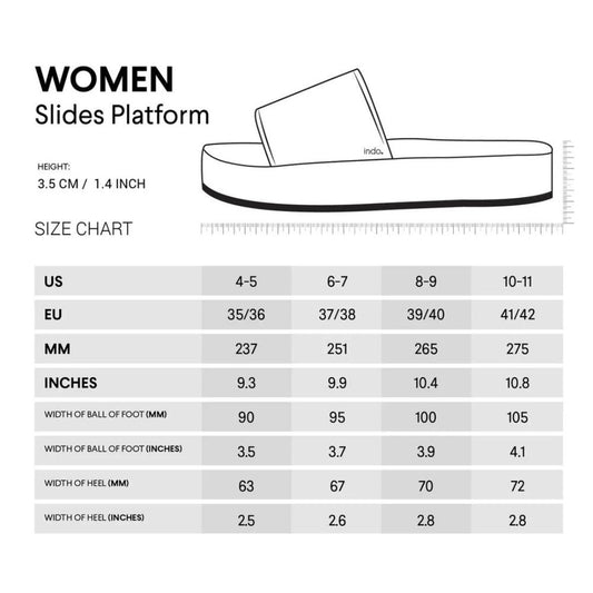 Indosole Women's Slide Platform / Soil Light