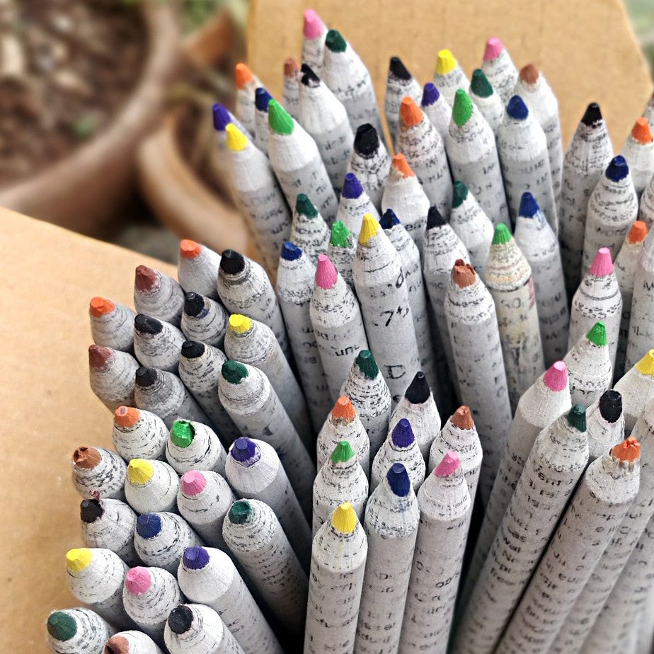 Purple & Pure Plantable Seed Coloured Pencils (Set of 10)