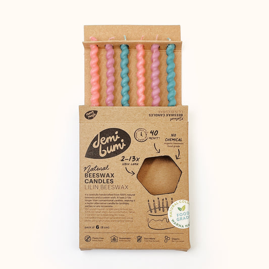 DB Natural Beeswax Candle - Candy | Home fragrances | The Green Collective SG