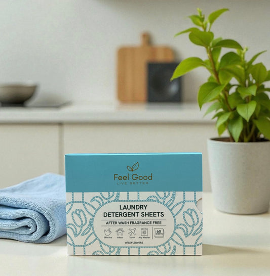 Feel Good Hypoallergenic & Eco-Friendly Laundry Detergent Sheets