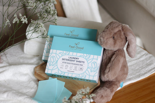 Feel Good Hypoallergenic & Eco-Friendly Laundry Detergent Sheets