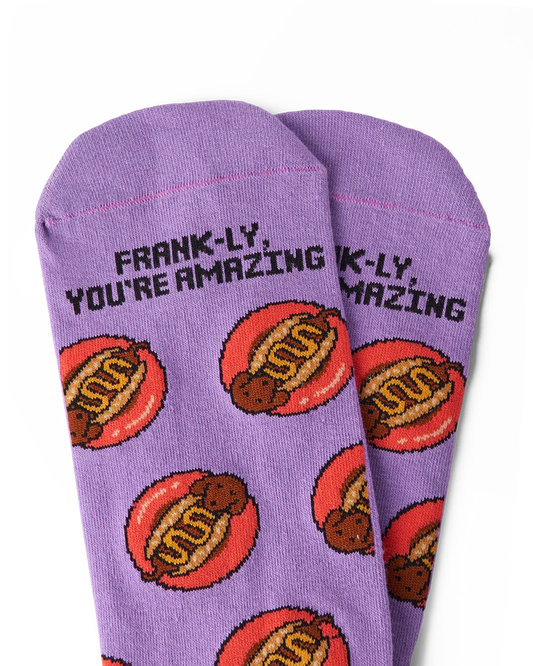 Talking Toes Amazing Frank Crew Sock | Other Accessories | The Green Collective SG