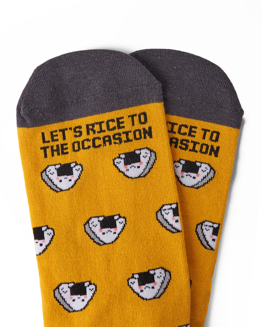 Talking Toes Rise of Onigiri Ankle Sock | Socks | The Green Collective SG