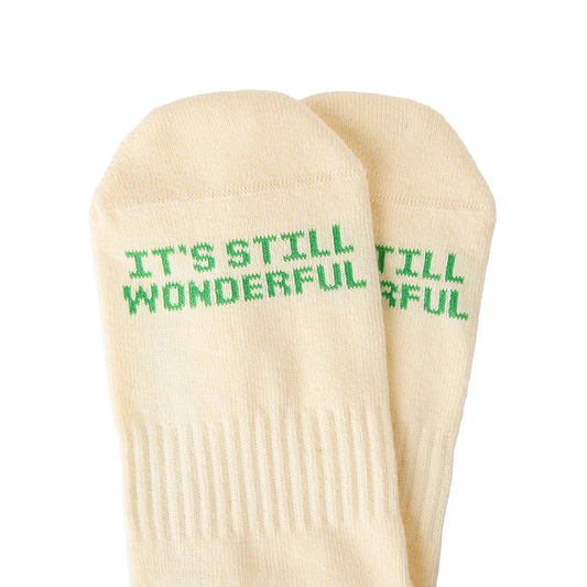 Talking Toes Wonder Pickle Athletic Crew Sock | Socks | The Green Collective SG