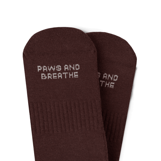 Talking Toes Paws and Breathe Organic Cotton Grip Socks