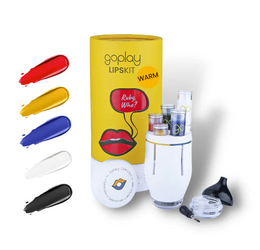 GoPlay Cosmetics LipsKit™: Your personal lipstick maker