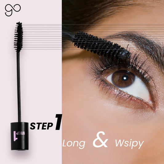 GoPlay Cosmetics Multi-Mascara - One Mascara with 2 effects