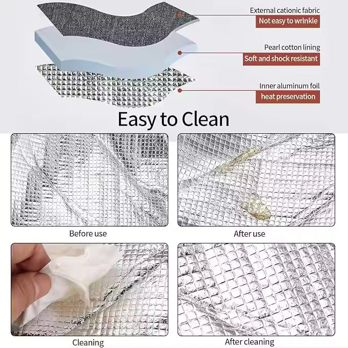 Insulated Cooler Lunch Tote Bag (Assorted Color)