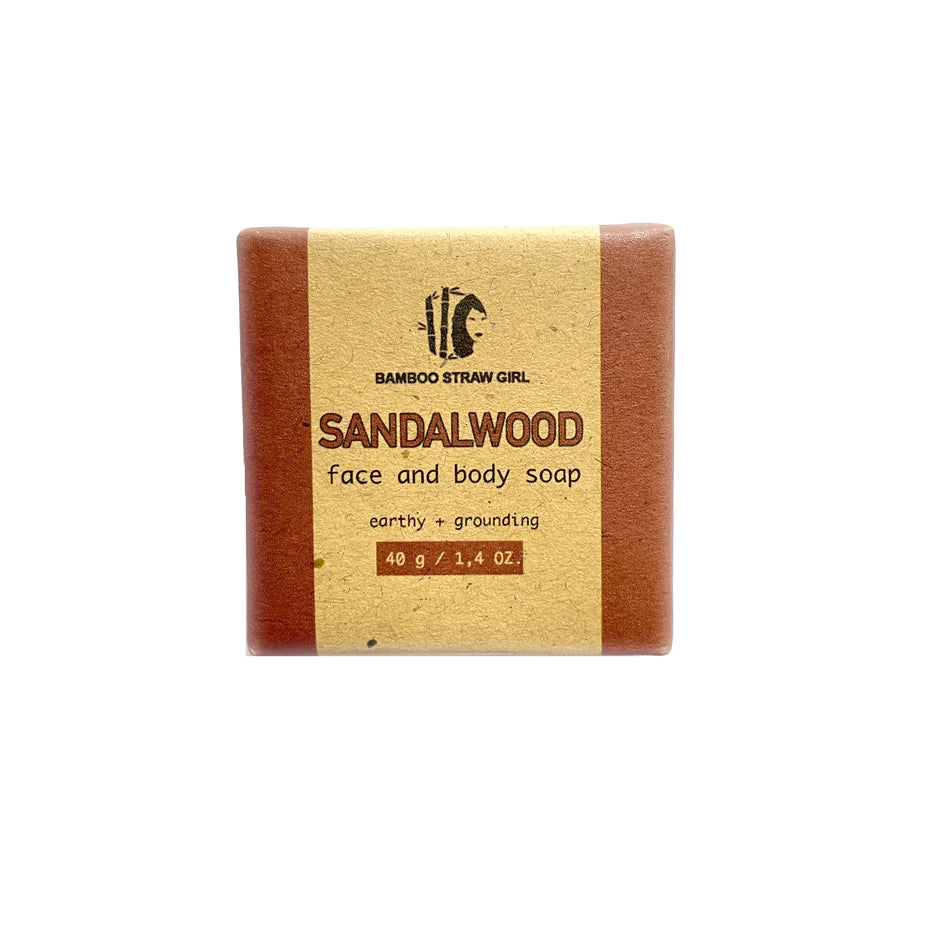 Bamboo Straw Girl Mini Soap Bar Sampler for Face & Body