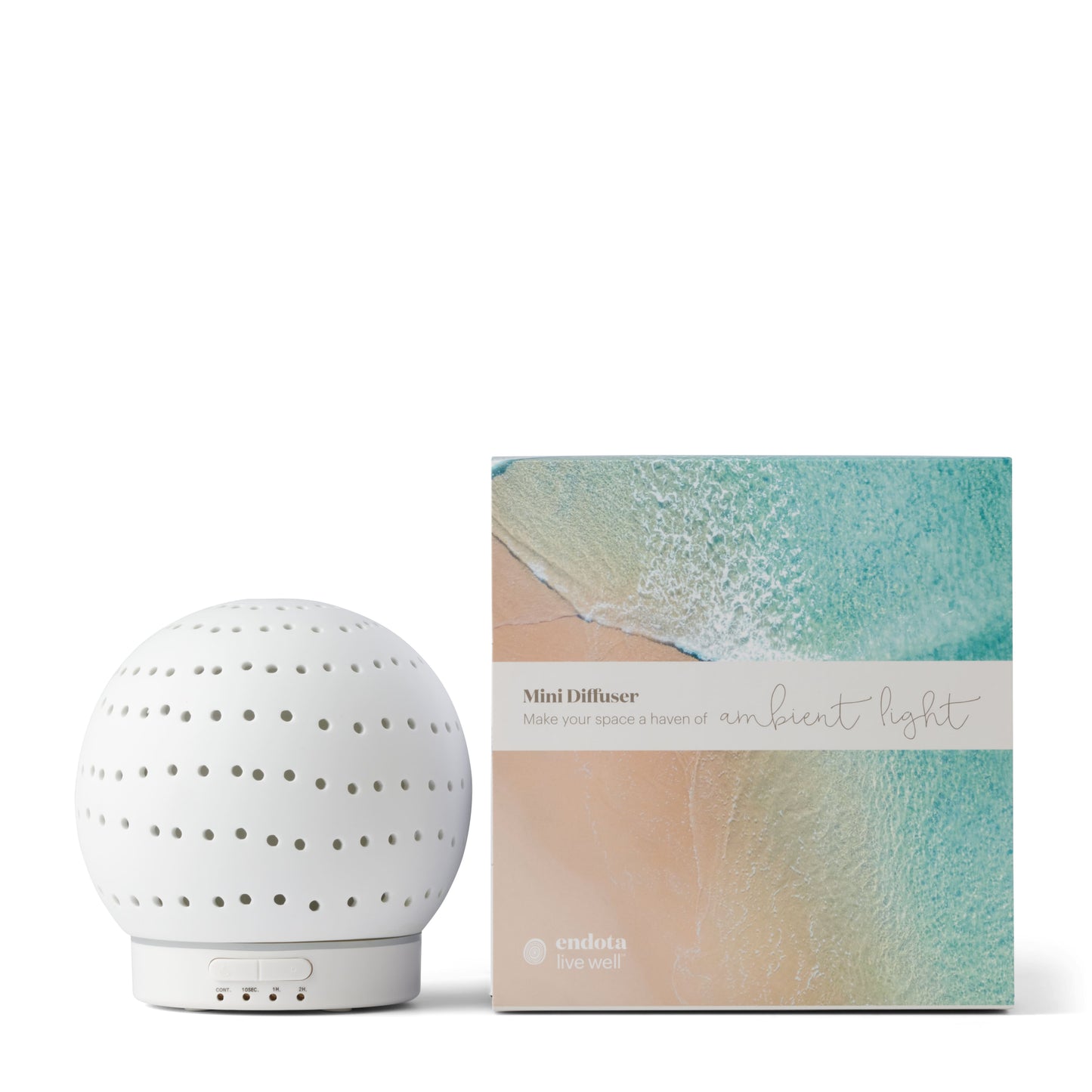 endota Live Well Elegant Mini Ceramic USB Diffuser