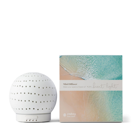 endota Live Well Elegant Mini Ceramic USB Diffuser