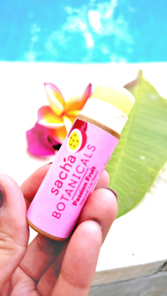 Sacha Botanicals Handmade Natural Vegan Lip Balms