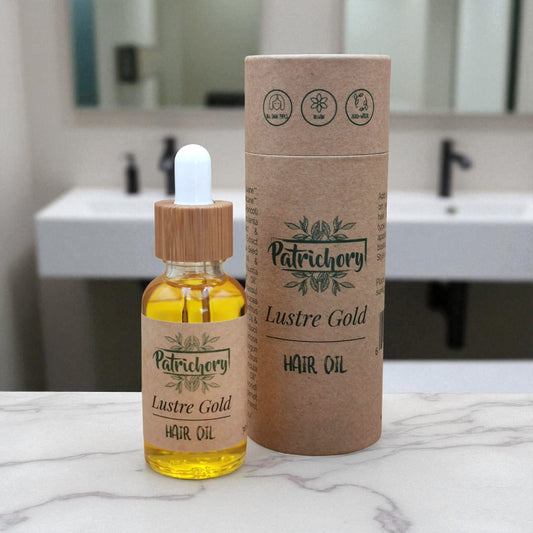 Patrichory Lustre Gold Hair Oil for Dry & Thick Hair