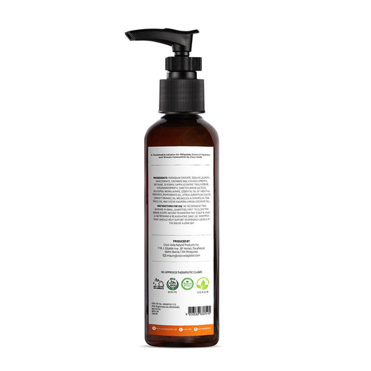 Coco Veda Peppermint and Orange Herbal Shampoo | Haircare | The Green Collective SG