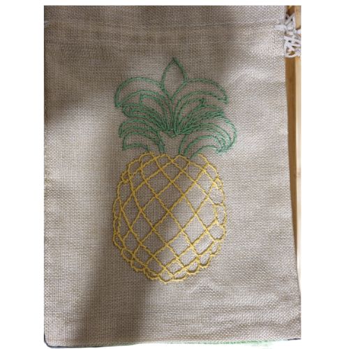 Faiz Pineapple Gift Bag | Bags & Pouches | The Green Collective SG