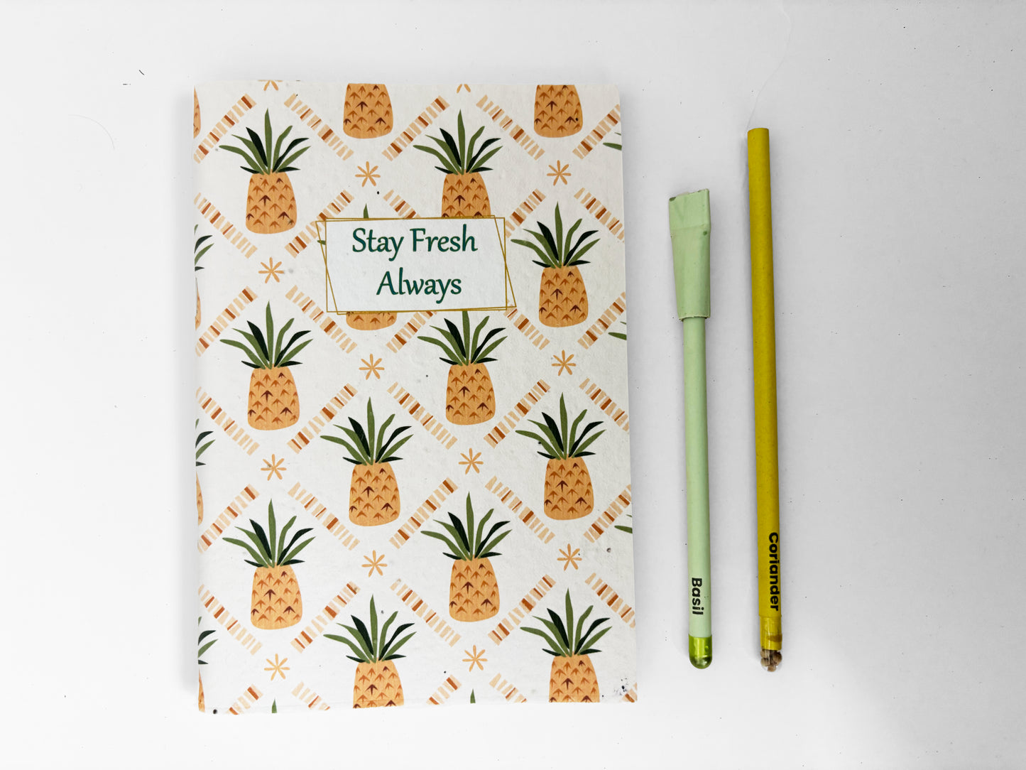 Purple & Pure Plantable Notebook Gift Set - Notebook, Pen & Pencil