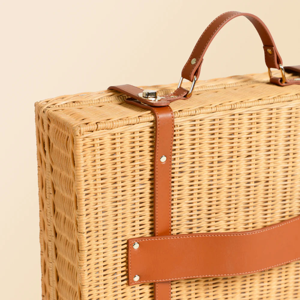 Momiji Jasmine Rattan Suitcase
