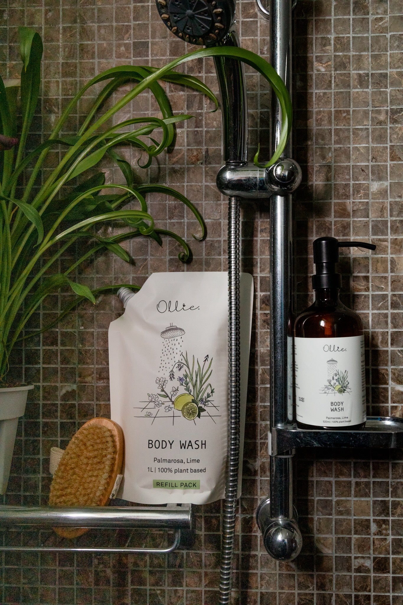 Ollie Body Wash (Palmarosa Lime) | Bodycare | The Green Collective SG