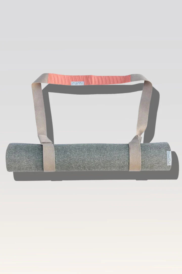 Touch The Toes Yoga Mat Coral | Shop at The Green Collective