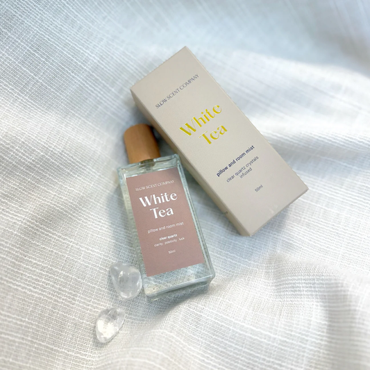 Slow Scent Company White Tea Pillow and Room Mist