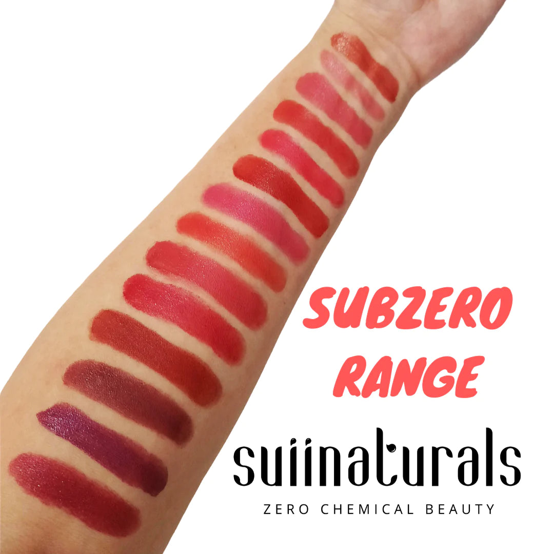 Zeromultiple Coral Pink Lipstick | Available at The Green Collective