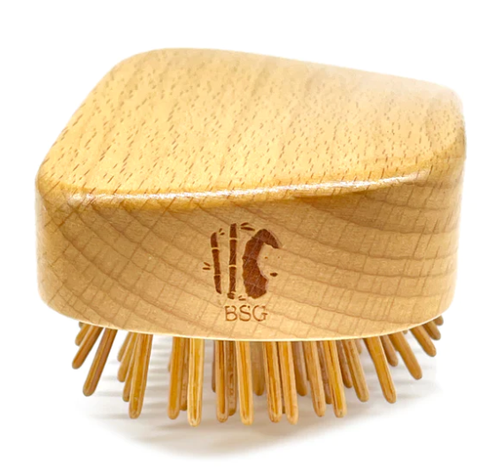 Bamboo Straw Girl Hairbrush | Buy at The Green Collective