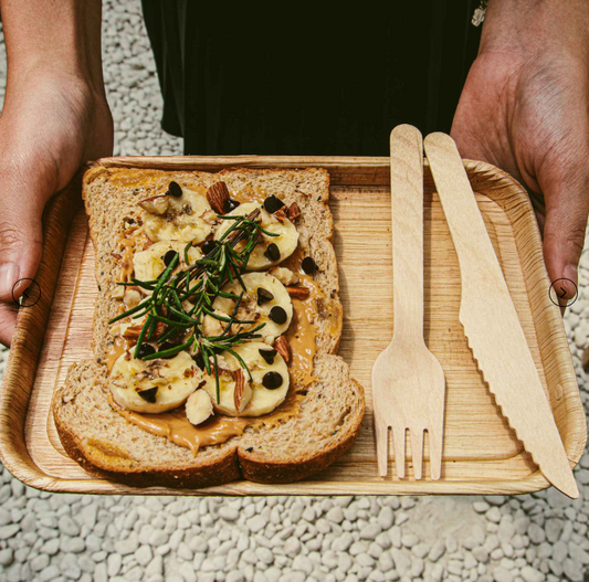 Equo Wooden Utensils 30ct Pack | Available at The Green Collective