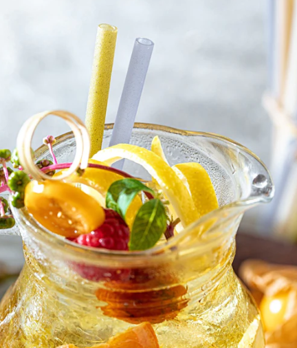 EQUO Rice Straw extra long Size 50ct pack | Tableware | The Green Collective SG