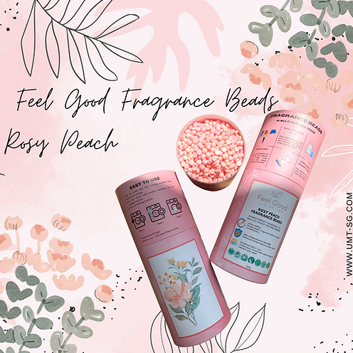 Feel Good Laundry Fragrance Beads Bottle (200g) - Rosy Peach