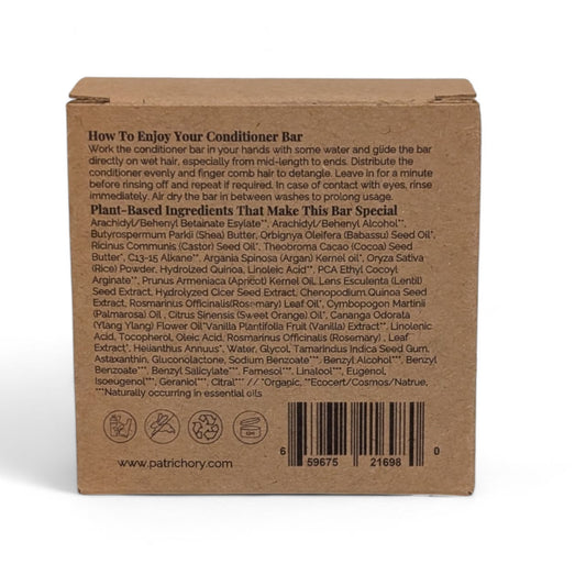 Patrichory Eco-friendly Smooth Operator Conditioner Bar For All Hair Types