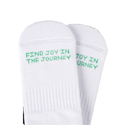 Talking Toes Joy Juice Athletic Crew Socks