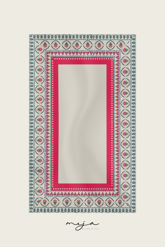 The Bordure Cachemire Florale Table Cloth - Small