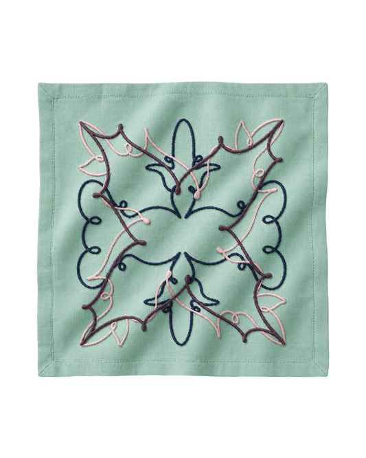 The Mosaique Rambat Cocktail Napkin by Meja - Set of 2