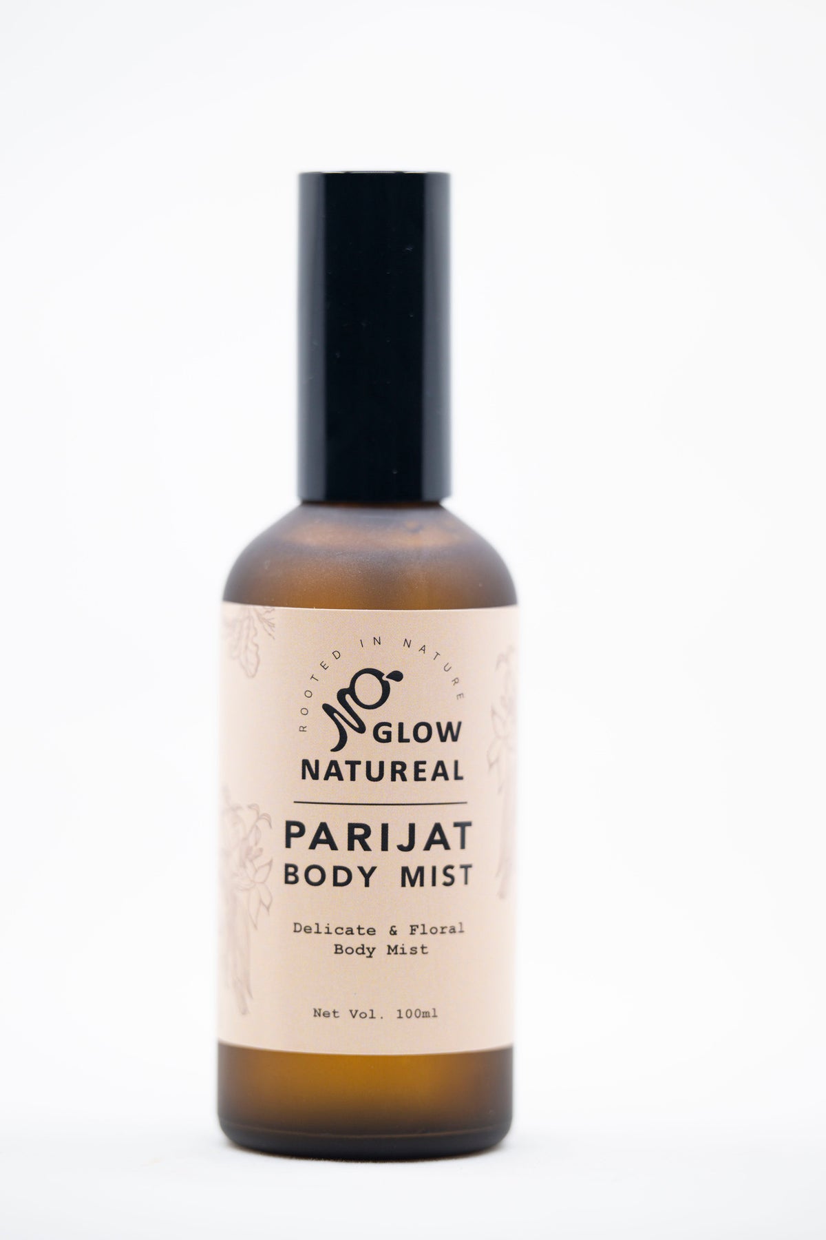 GlowNatureal Parijat Body Mist – Pure Floral Hydrosol