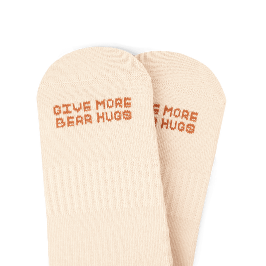 Talking Toes Bear Hug Athletic Socks