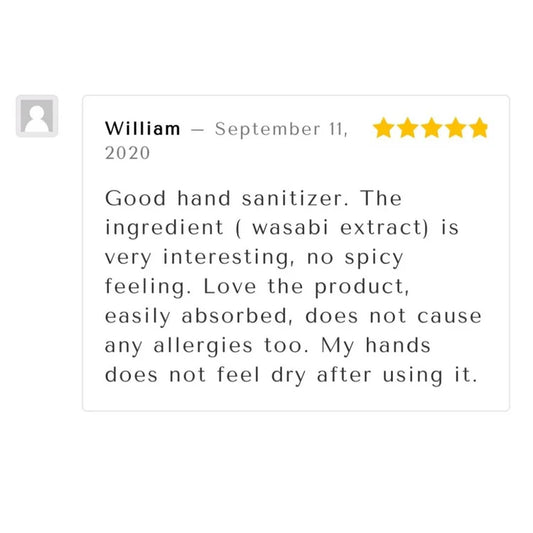 Zeromultiple Wasabi Skin Sanitiser 30ml