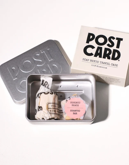 Postcard Soap Bento Travel Case